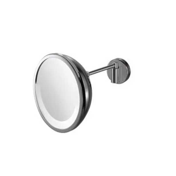 Hotellerie Wall mtd magnifying mirror with light 23cm