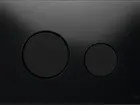 TECEloop Glass Flush button - Black Glass Black buttons image