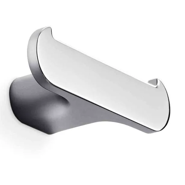 Mito  Robe hook double - Brushed Nickel