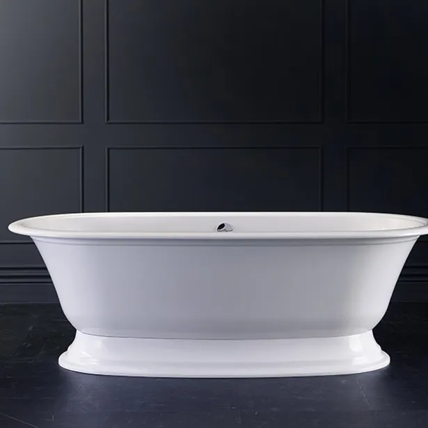 Elwick Freestanding bath with plinth 1902 x 910, without overflow