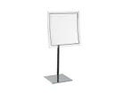 Hotellerie Square bench mounted magnifying mirror image