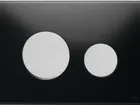 TECEloop Glass Flush button - Black Glass Matte buttons image