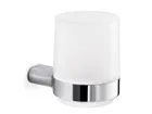 Mito Wall mounted tumbler with holder - Chrome image